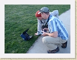 TetheredBalloon 015 * Pat remotely viewing and operating the camera with Sam getting a sneak peak * Pat remotely viewing and operating the camera with Sam getting a sneak peak * 2560 x 1920 * (1.12MB)